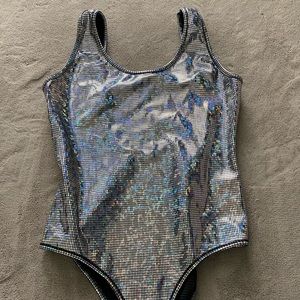 *RARE* ZUMBA Iridescent Bodysuit Size Medium